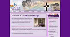 Desktop Screenshot of gaychristian-europe.com