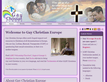 Tablet Screenshot of gaychristian-europe.com
